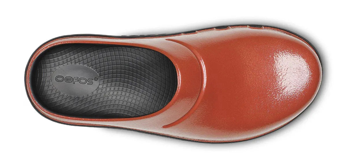 Oofos Sandals Women’s OOcloog Luxe Clog – Copper