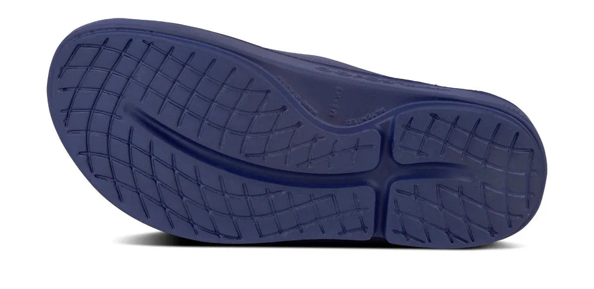 Oofos Sandals Women’s OOahh Slide Sandal – Navy