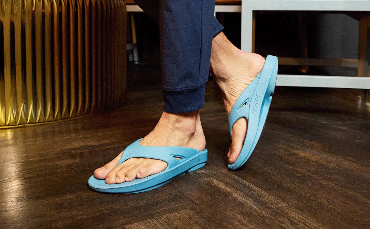 Oofos Sandals Men’s OOriginal Sandal – Ocean Blue