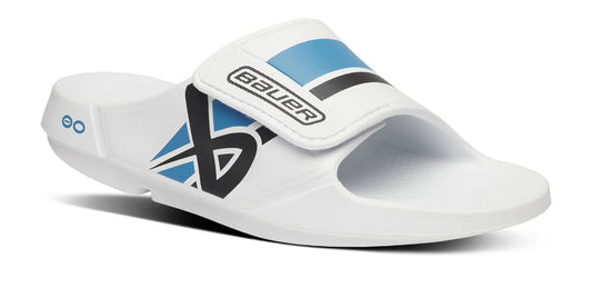 Oofos Sandals BAUER/OOFOS Women’s OOahh Sport Flex Sandal – White