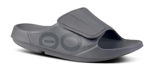 Oofos Sandals Men’s OOahh Sport Flex Sandal – Slate