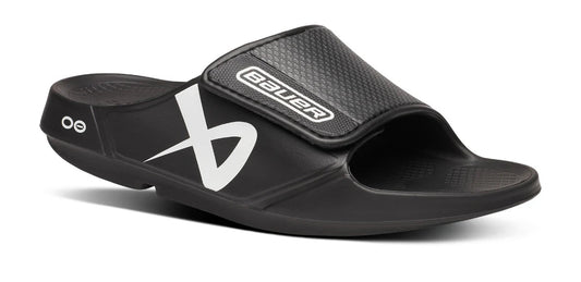 Oofos Sandals BAUER/OOFOS Women’s OOahh Sport Flex Sandal – Black