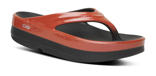 Women’s OOmega OOlala Stacked Sandal – Copper