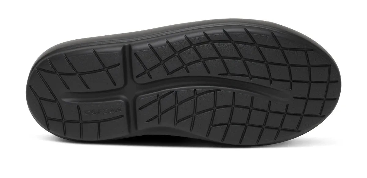 Oofos Sandals Men’s Club+ Black Black