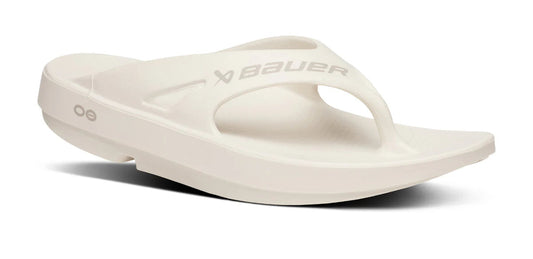 Oofos Sandals BAUER/OOFOS Men’s OOriginal Sport Sandal – Chalk